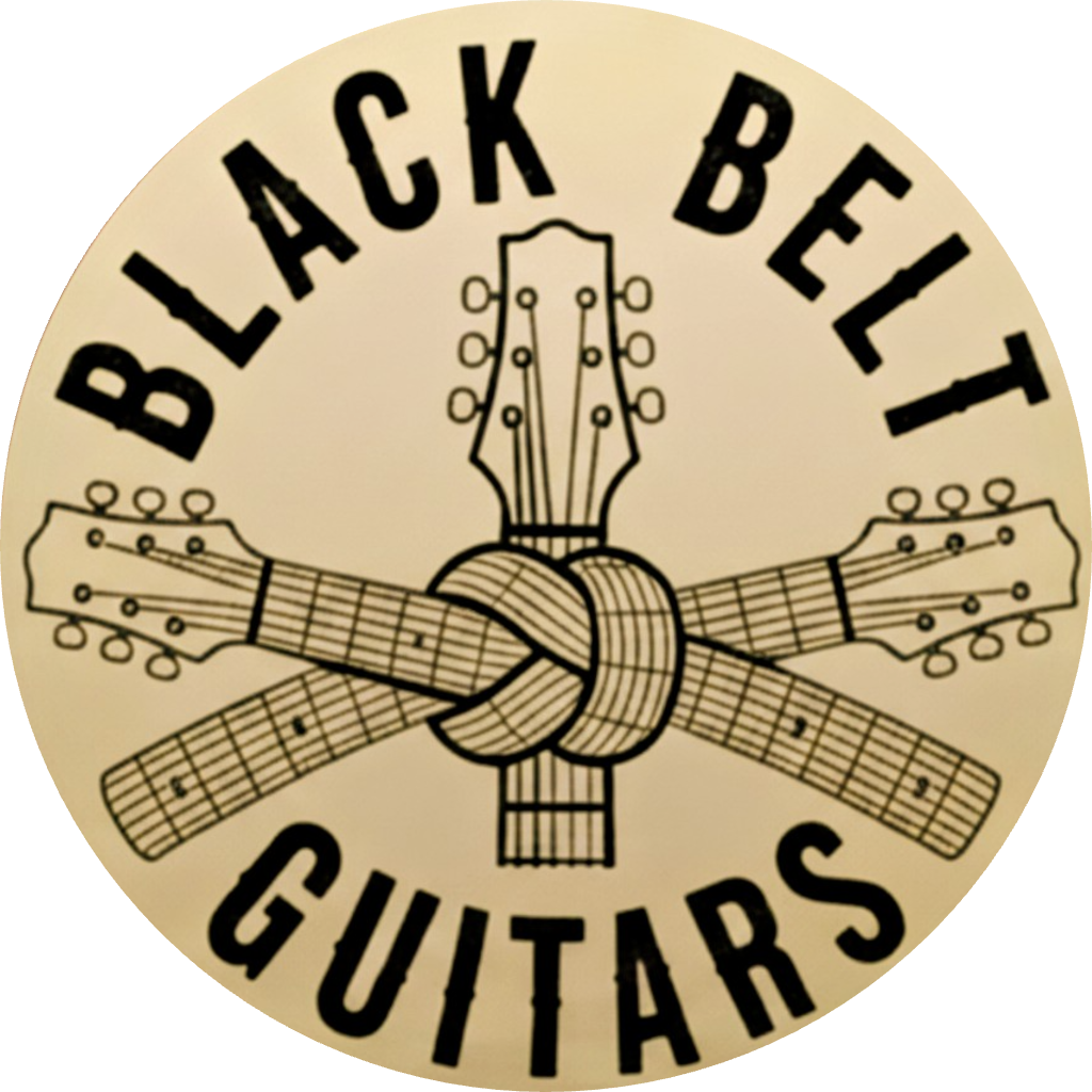 Black Belt Guitars Logo - מעבדה לגיטרה בשרון ובנתניה
